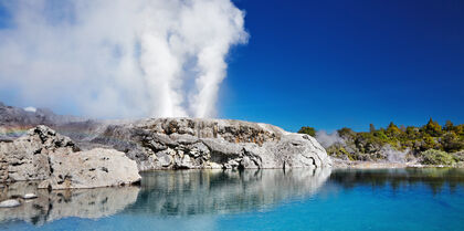 Hot Springs in Rotorua New Zealand