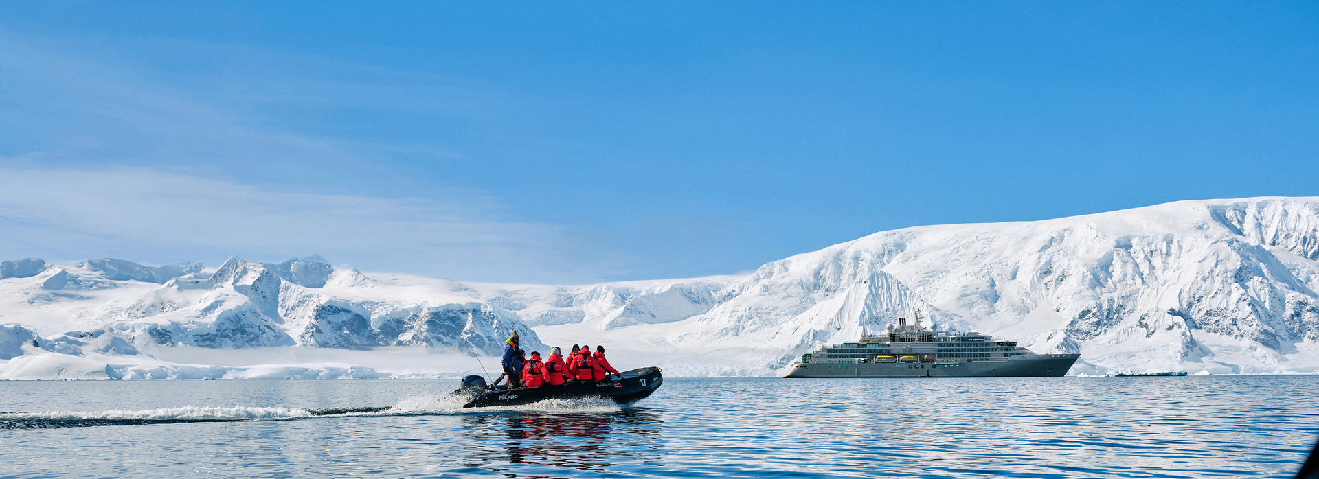 Hero SSC EV Antarctica Wilhelmina Bay Zodiac 567